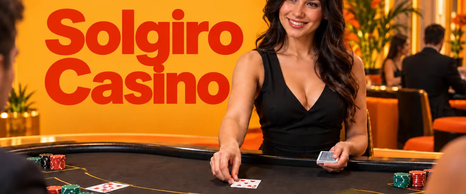 Banner de Solgiro Casino México con el bono de 150% hasta 9,000 pesos y 180 giros gratis